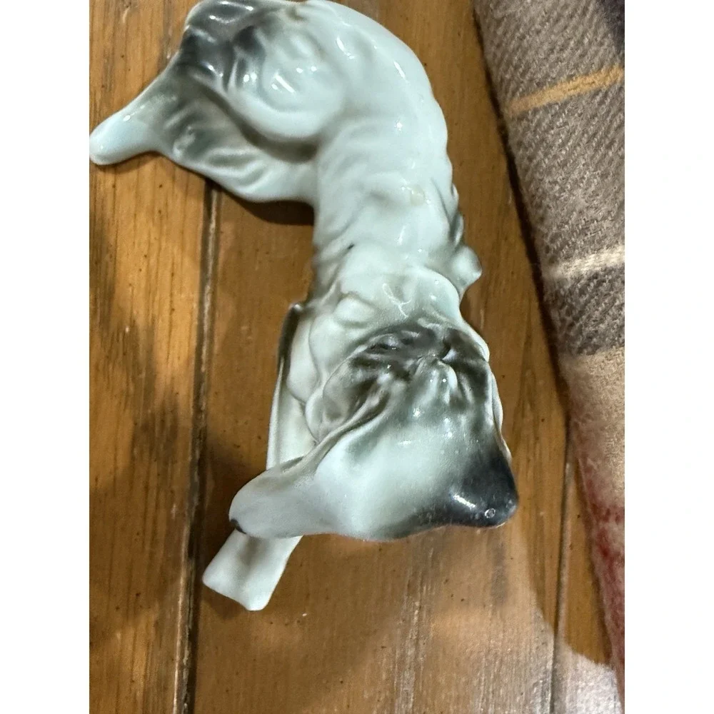 Russian Borzoi Wolfhound Ceramic figurine, Vintage, Japan, Great Condition